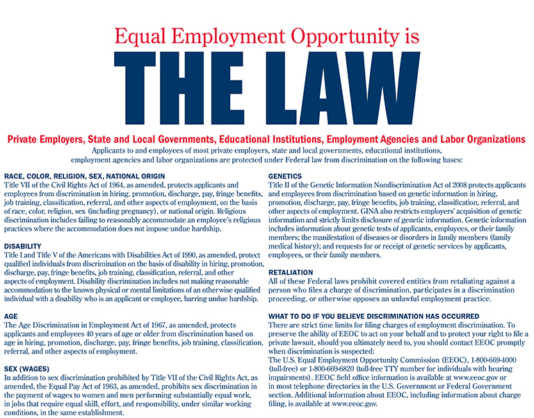 Eeo Poster